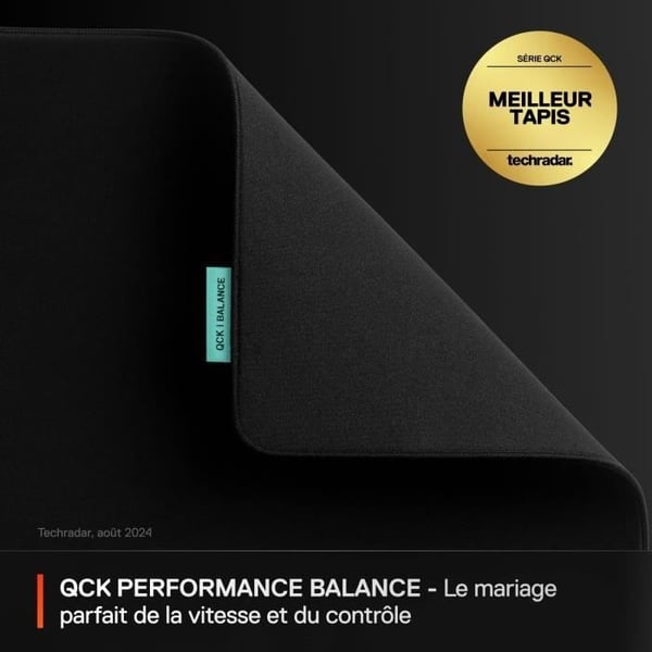 Gaming musemåtte - STEELSERIES - QcK Performance L - Balance - 490 x 420 mm