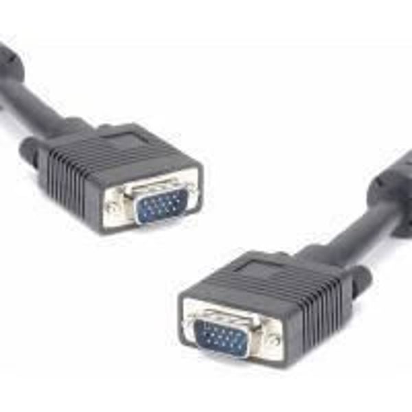 VGA HD15 Hane/Hane-kabel - 5m