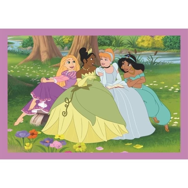 CLEMENTONI - 4 in 1 -palapeli - Disney Princess