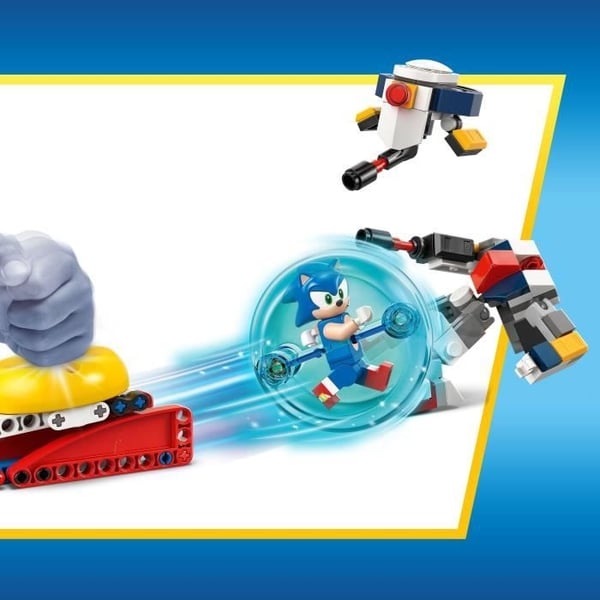 LEGO Sonic the Hedgehog 77001 Sonics lejrbålskonfliktlegetøj til børn fra 7 år