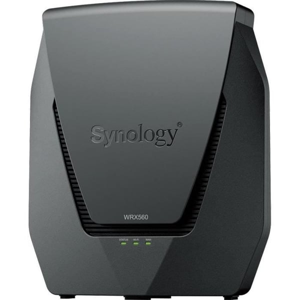 SYNOLOGY WRX560 Dual Band 3Gbps Mesh WiFi 6 Router - 4-Port Switch - Grå