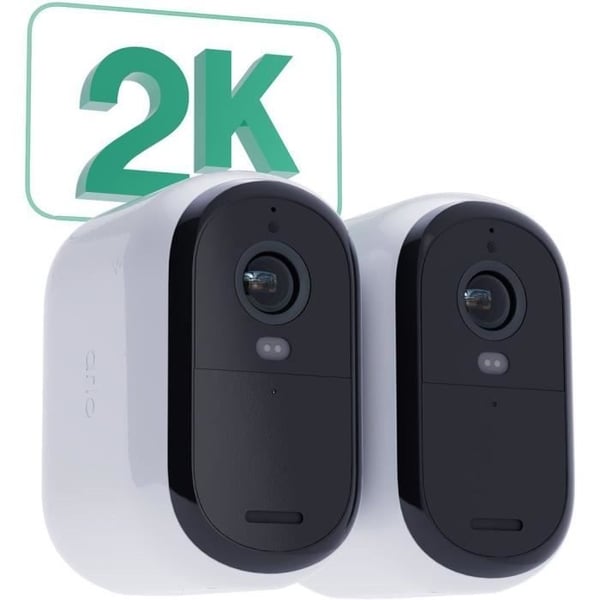 Valvontakamera - ARLO - ESSENTIAL2 XL 2K - Infrapunayönäkö - Langaton - 4 yhdessä