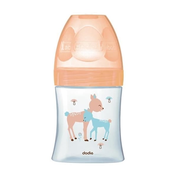 Dodie Sensation+ Antikolik Glasflaska +0m Beige Doe 150ml