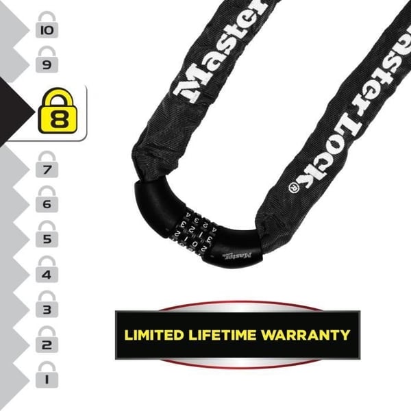 Masterlock kedjelås 8392EURDPRO