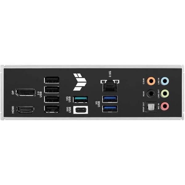 Emolevy - ASUS - TUF GAMING B760M-PLUS II - LGA 1700 - DDR5 - Micro ATX
