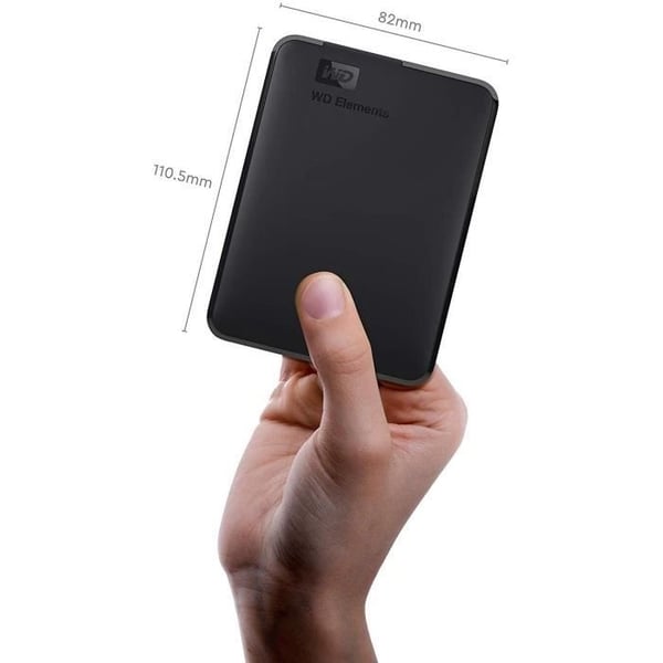 WD extern hårddisk WD ELEMENT 5TB EXTERN HÅRDDISK