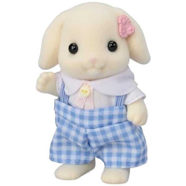 Dukke - SYLVANIAN FAMILIES - Bror og Søster Kanin Lop - Havearbejde - Leddelt - Flerfarvet