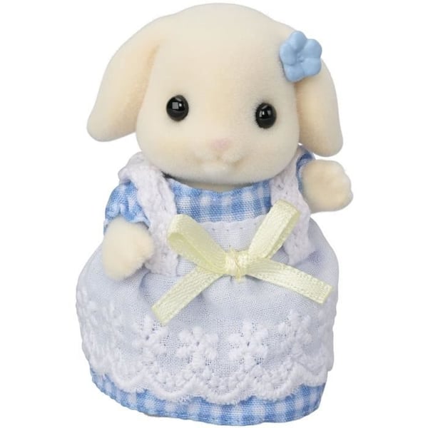 Dukke - SYLVANIAN FAMILIES - Bror og Søster Kanin Lop - Havearbejde - Leddelt - Flerfarvet