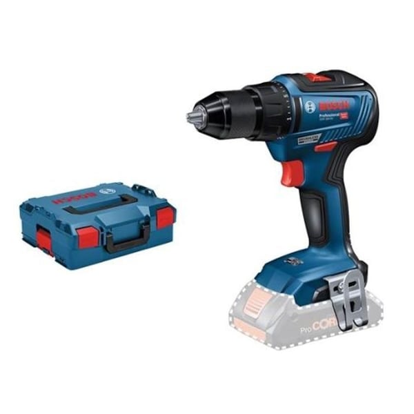 18V GSR 18V-55 bore-/skruemaskine (uden batteri eller oplader) i L-BOXX-kuffert - BOSCH - 06019H5203