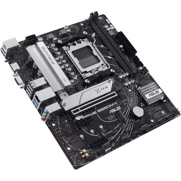 Emolevy - ASUS - PRIME B650M-K - AMD B650 - AM5-paikka - Micro ATX