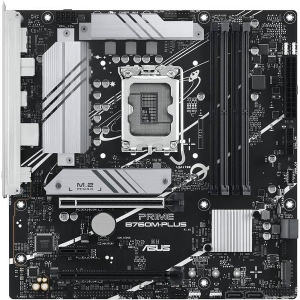 Emolevy - ASUS - PRIME B760M-PLUS - Intel B760 LGA 1700 micro ATX