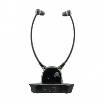 Trådløse TV/HIFI-hovedtelefoner - CGV - DOLFIN ONYX DUO - Høreapparat - Integreret mikrofon - Letvægts