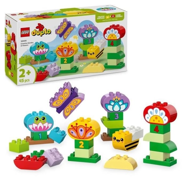 LEGO DUPLO Min By 10444 Kreativ Have og Blomster - Byggesæt til 2-årige