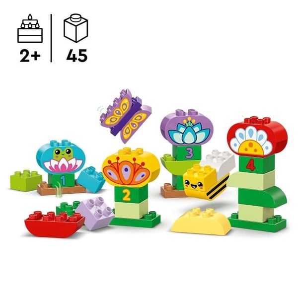 LEGO DUPLO Min By 10444 Kreativ Have og Blomster - Byggesæt til 2-årige