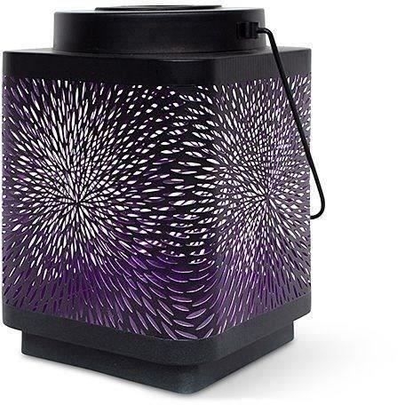 Solcellelanterne - GARDEN ID Attract - Lilla 11 x 11 h15 cm - 6 til 8 timers batterilevetid - Mobil - Tænd/sluk-knap.