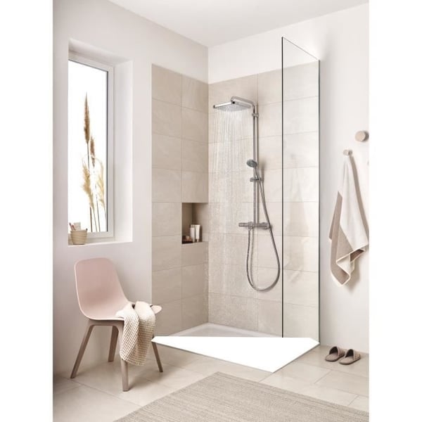 GROHE - Vitalio Comfort 250 - 250 mm firkantet hovedbruser - Jævn stråle - Antikalk
