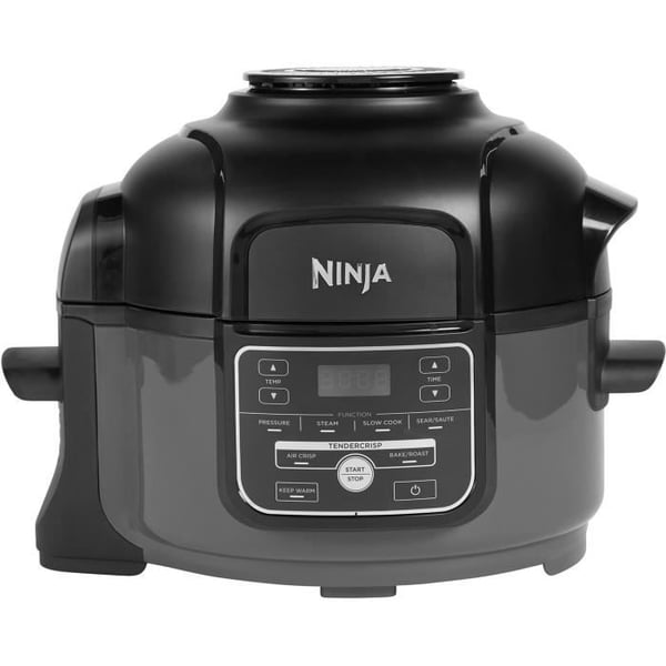 NINJA Monitoimikeitin - Foodi Mini OP100EU - 4,7 litran tilavuus - 6 kypsennysohjelmaa - 1460 W
