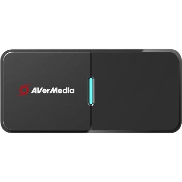 Acquisition Box - AVERMEDIA - Live Streamer CAP 4K BU113 - HDMI til USB3 - DSLR Kompatibel - Sort Farve