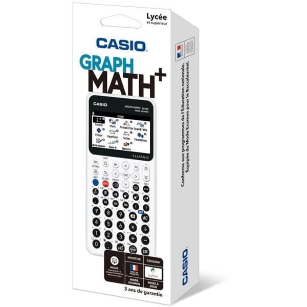 Casio Graph Math Plus-kalkylator - Grafisk kalkylator