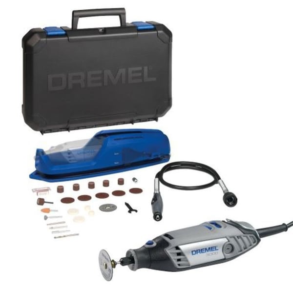 Dremel 3000-1/25 (130W) multiværktøj, 1 adapter, 25 tilbehør