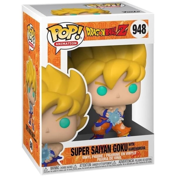 Funko Pop! Animation: Dragon Ball Z S9 - SS Goku med Kamehameha Wave