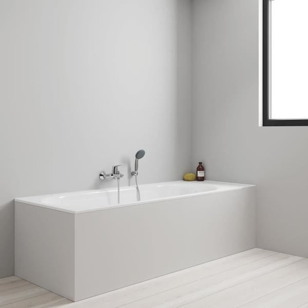 GROHE Start Flow -kylpy-/suihkuhana - seinäkiinnitys - kromi 23772000