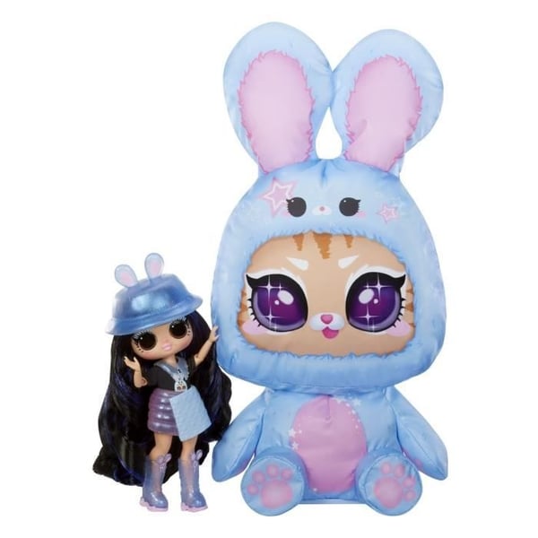 LOL Surprise - Tweens kostumedukke - Aya Cherry - 17 cm dukke + oppusteligt dyr - overraskelse at opdage