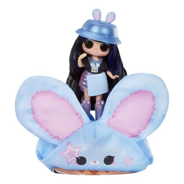 LOL Surprise - Tweens kostumedukke - Aya Cherry - 17 cm dukke + oppusteligt dyr - overraskelse at opdage