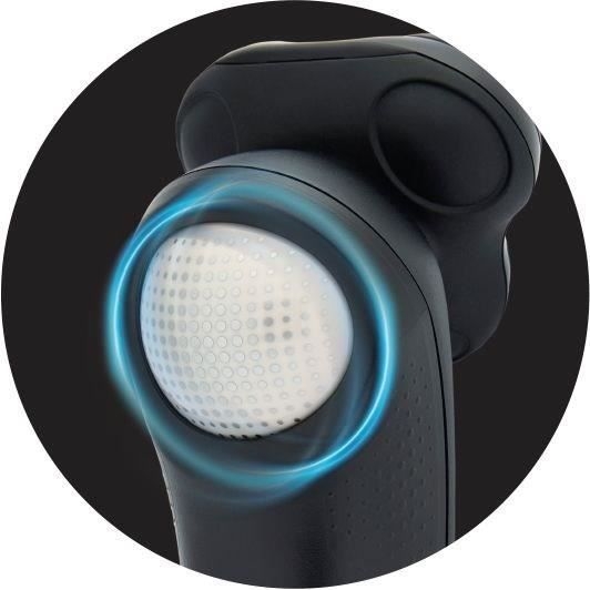 Roterende barbermaskine - REMINGTON - XR1755 - SynX Hybrid System - PivotBall - Fleksible blade - 100% vandtæt - 50 min batterilevetid