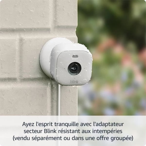 Kamera - BLINK HOME SECURITY - Mini 2 - 2-kamerasystem - Vit