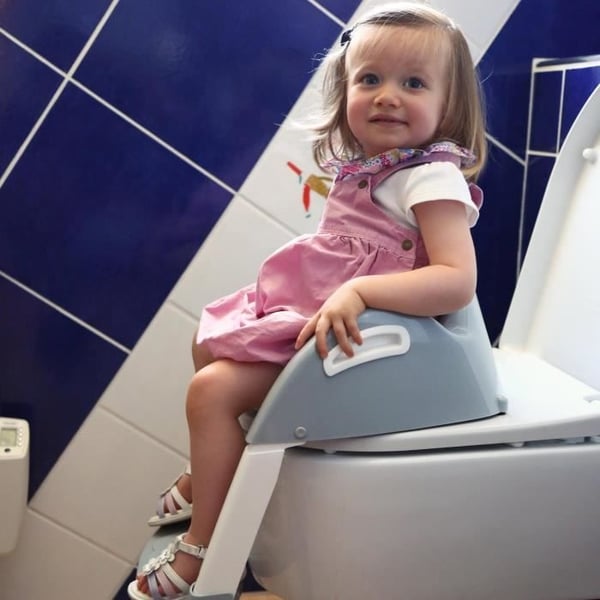 THERMOBABY Kiddyloo toiletsædereducerer - Pudderrosa