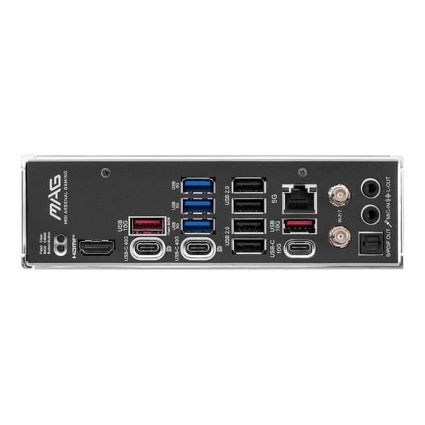 Bundkort - MSI - MAG X870 TOMAHAWK WIFI - Wi-Fi 7, 5G LAN, USB 40 Gb/s, PCIe 5.0, AMD Ryzen 9000