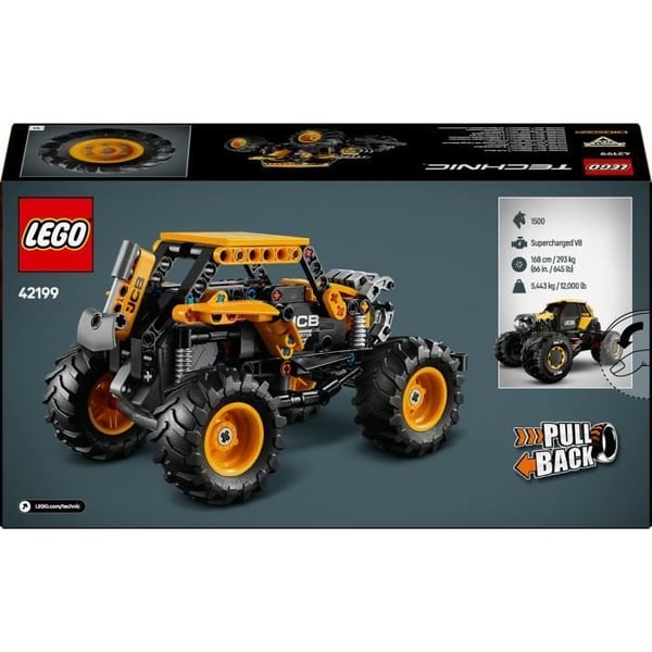 LEGO Technic 42199 Monster Jam DIGatron -vetoautomalli pojille