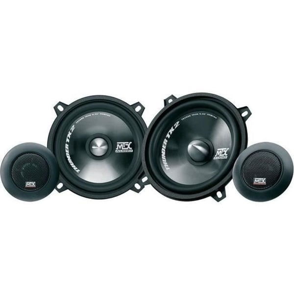 MTX TX250S Bilhøjttalere 2-vejs sæt 13 cm 55 W RMS 40 neodym diskant 25 mm silkekuppel polypropylenkegle