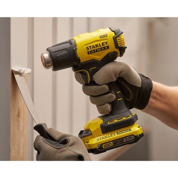 Varmepistol - STANLEY FATMAX V20 - SFMCE530B-XJ - 510° - 18V Lithium - Uden batteri