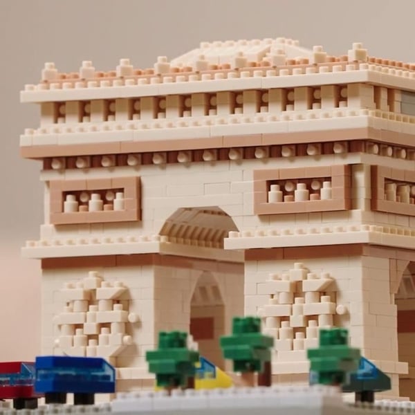 Nanoblock Triumfbuen -