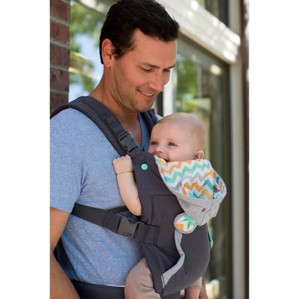 INFANTINO Cuddle Up Bear bæresele - 2 tilstande: for og bag