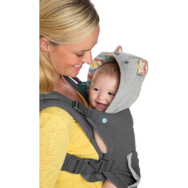 INFANTINO Cuddle Up Bear bæresele - 2 tilstande: for og bag