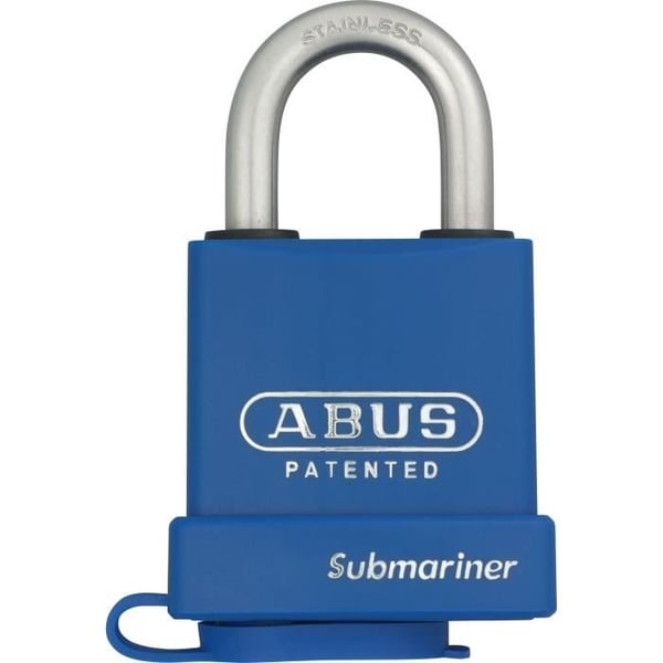 Vejrbestandig hængelås - ABUS - 83WPIB/53 Submariner - Rustfri stålbøjle - Udskiftelig cylinder