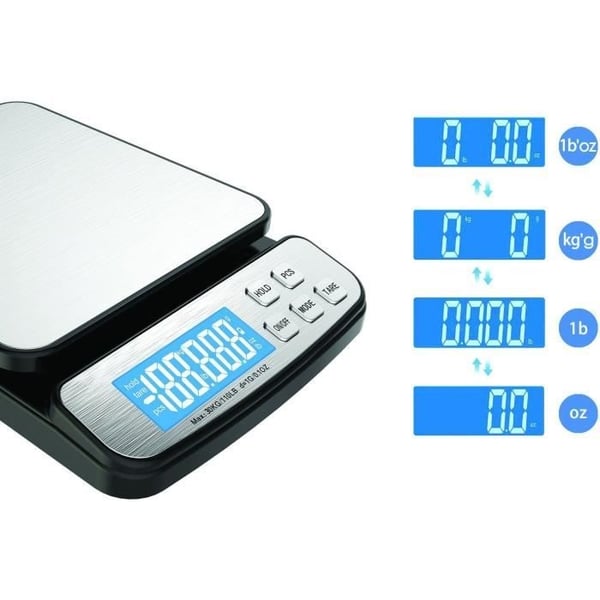 Vaaka - Pro 30.1 - Paristoilla tai verkkovirralla - LITTLE BALANCE