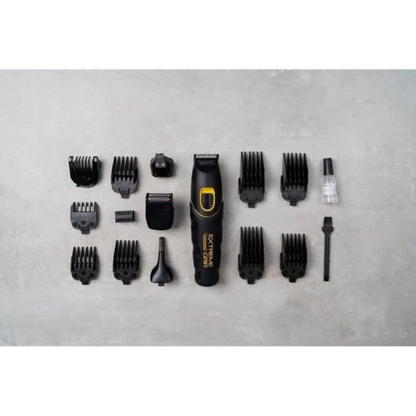 Skægtrimmer - WAHL - Extreme Grip Advanced - 240 V - 240 min - Sort