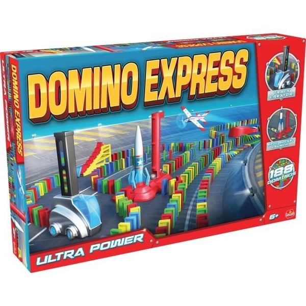 Domino - GOLIATH - Domino Express Ultra Power - Superforhandler til imponerende baner! Fra 6 år