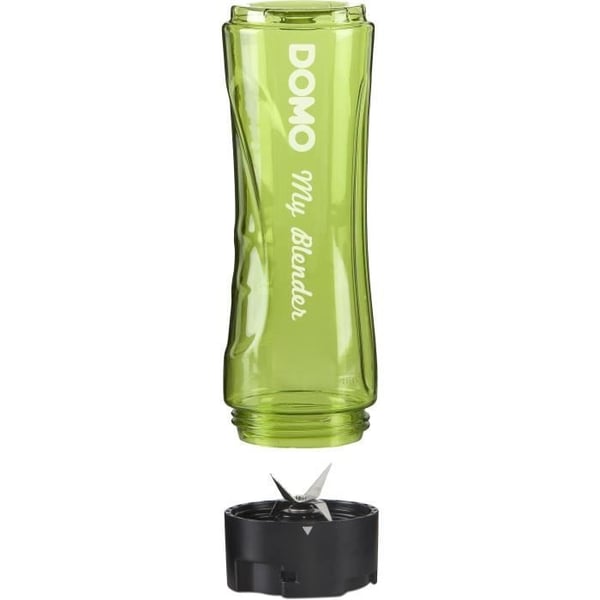 DOMO Individual Blender - DO436BL - 300W - 2 skåle 600 ml og 300 ml inkluderet - grøn