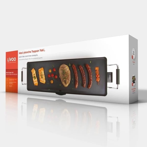 LIVOO DOM182 - Teppan Yaki plancha, 70 cm grill