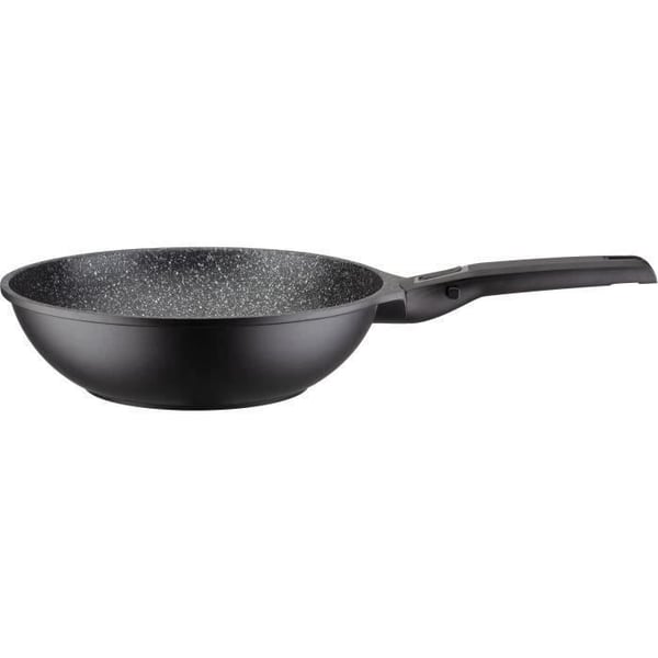 Wok i støbt aluminium - GSW - EASY CLICK - 28 cm - Induktion