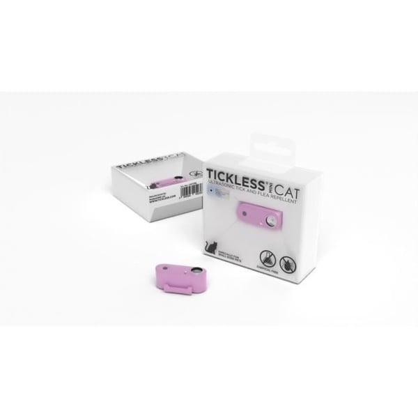 Ultralyd katteafvisende middel - TICKLESS MINI CAT - Beskyttelse mod flåter og lopper - Organ Purple