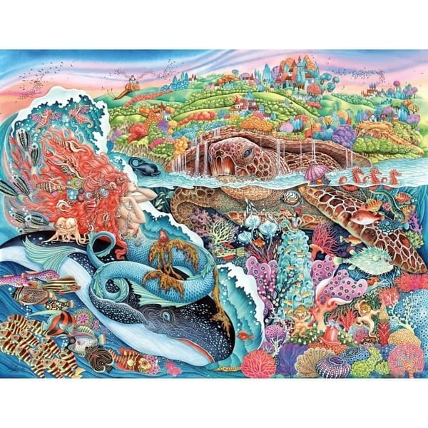 2000 bitars pussel, Vuxenpussel, Ålder 14+, Myten om Thalassa, Hav, 12001484, Ravensburger