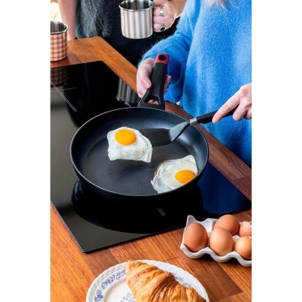 Stegepande - PYREX - 1455020 - Smedet aluminium - Non-stick - 30 cm - PFAS-fri