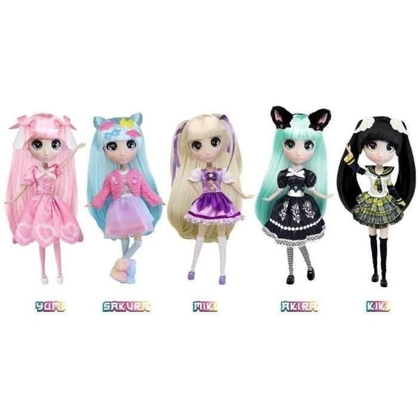 Stor Kawai japansk stil dukke 30 cm - Kiki dukke - BANDAI - Officiel Shibajuku Anime Licens