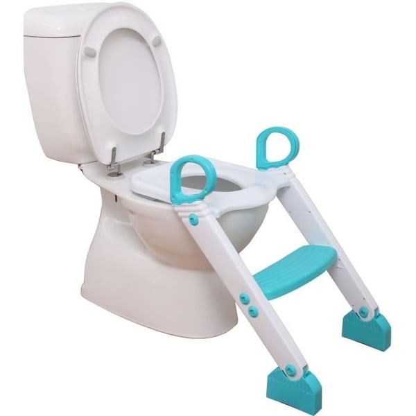 Toiletreducer - DREAMBABY - STEP-UP - Pottesæde - 2 justerbare niveauer - Aqua